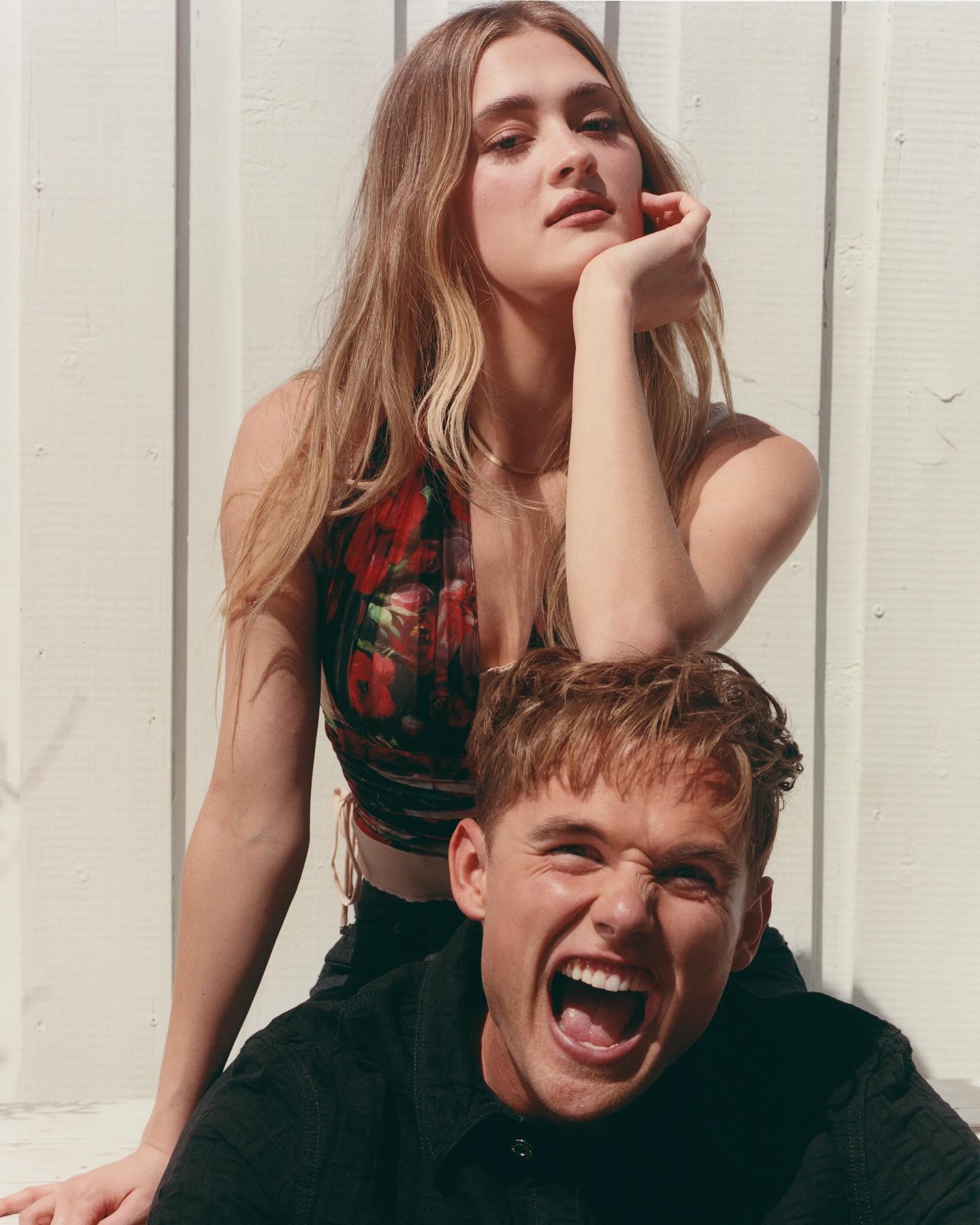 @oddamagazine!!🦎🐊 our duo interview is live, go watch me and @garrettwareing compliment and slap eachother!! @netflix