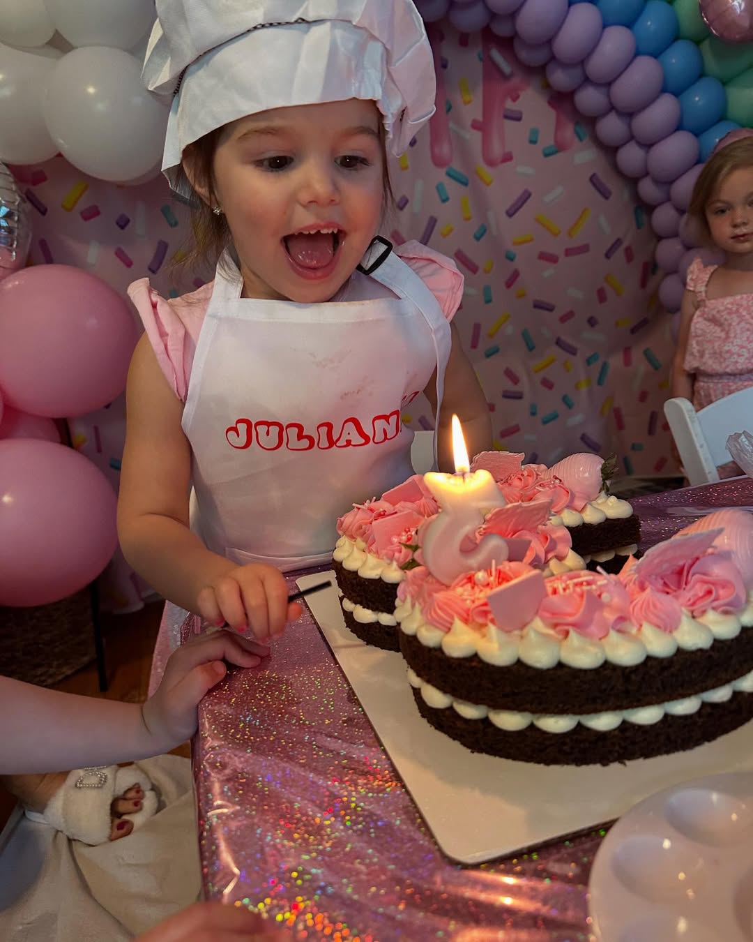 This is number 3 on the third! Happy birthday to my pure sweetness, the happiest baby there ever was, my julesiebean 🩷 I love you endlessly.