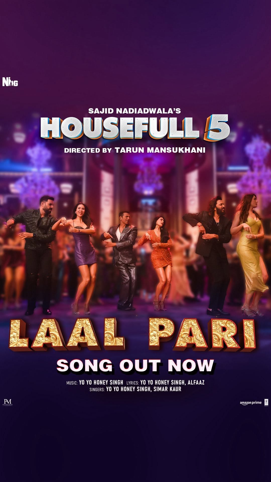 Housefull of chaos, a splash of mystery, and now… a shot of Laal Pari!🥃😎
#LaalPari Song Out Now!
Link In Bio
#Housefull5 releases in cinemas near you on 6th June 2025!
#SajidNadiadwala @tarun_mansukhani
@vmanikandandop @farhadsamji @diptijindal @yoyohoneysingh @iamsimarkaur @itsaslialfaaz @remodsouza @nadiadwalagrandson @tseries.official @penmovies
@wardakhannadiadwala
