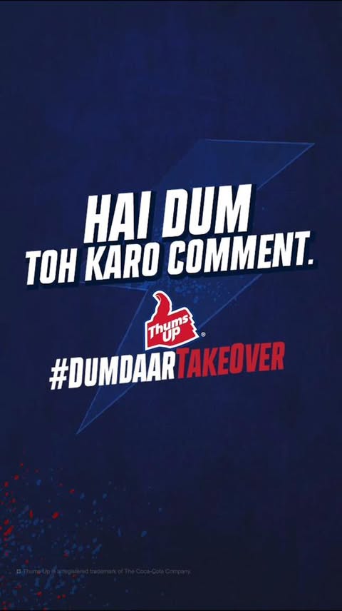 Hai dum toh share your dumdaar story in the comment @thumsupofficial #DumHaiTohDikha #DumdaarTakeover
