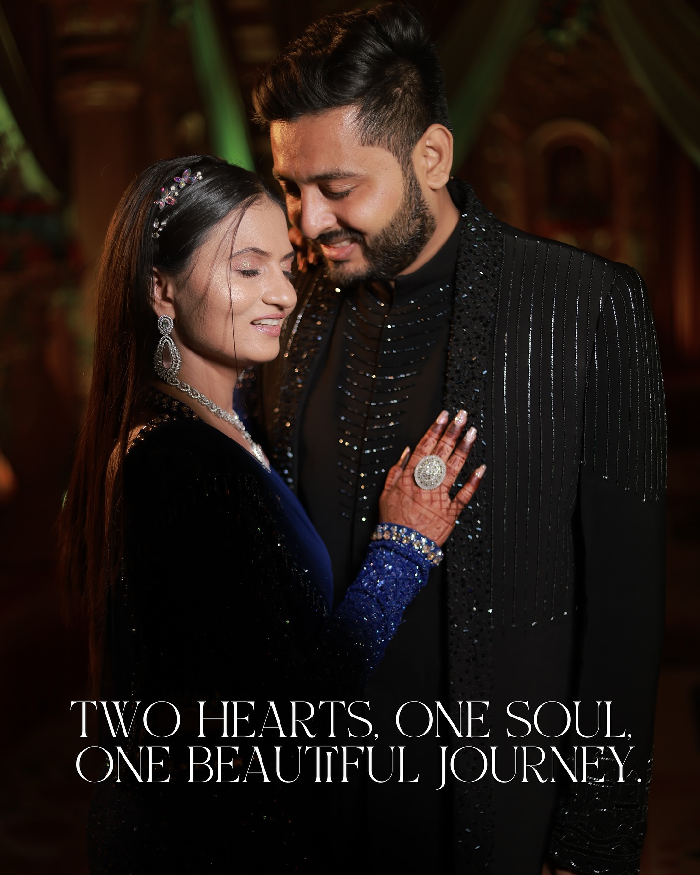 When love blooms, style blossoms too! ๐๐งฟ
Groom fit - @aarti_ethnic_collection
Bride - @fastfashion_surat
#couple #outfit #modernethenicvibes #designer #lovely #traditional #cute #instagram #viral #post #wedding #night