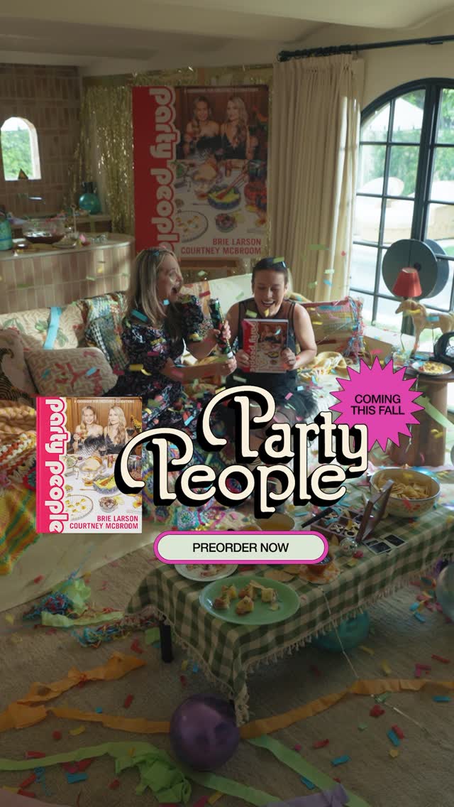 🎉 IT’S HERE 🎉 We wrote a cookbook! PARTY PEOPLE (@partypeople) is for anyone who loves to host, eat, gather, and maybe forget to film it all.
It’s full of recipes we actually make, stories from our kitchen, and tips to make hosting feel less overwhelming (and more delicious).
Preorder now, link in bio! And follow @partypeople. 🪩