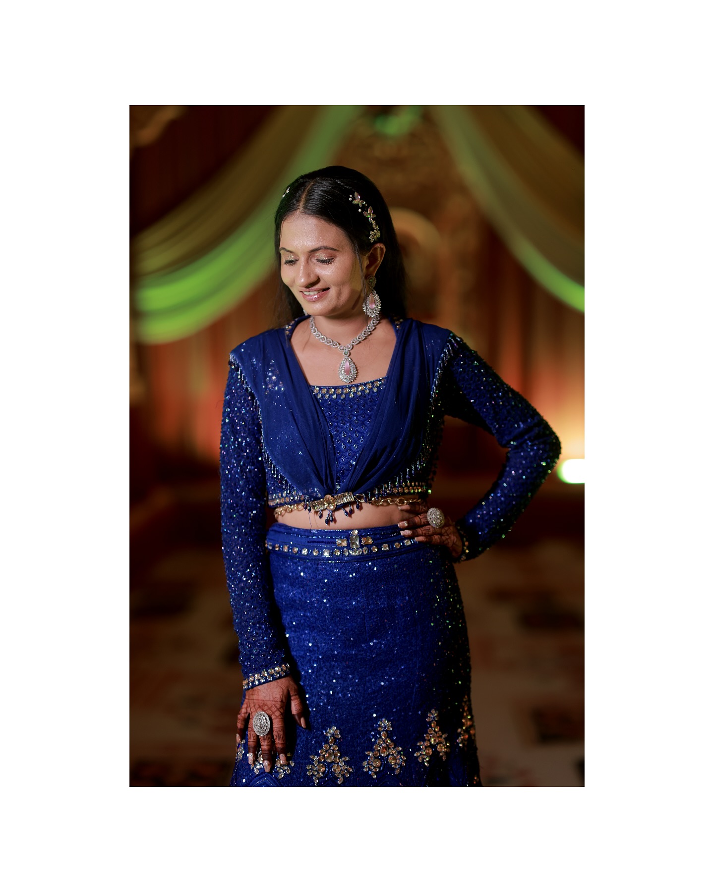 Elevate your elegance
with this mesmerizing royal blue lehenga, designed to make you shine at every celebration! Intricately embellished with dazzling details, this masterpiece is a perfect blend of tradition and modern charm.
Visit @jiviva_ Boutique to explore exclusive collection of designer lehengas and Western outfits!
Outfit by - @fastfashion_surat
Inframe - @anchor_nidhivaghani
#jiviva #designerlehenga #ethnicwear #traditionalelegance #indianfashion #royal #blue #fashionista #instagram #pics #cute #smile