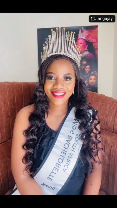 #REPOST @angajay with @download_repost_pro - Forever grateful!! Thank you for believing in me, supporting me, and walking this journey with me. This crown is ours! @missbachelorettesa #missbachelorettesa #fightinggenderbasedviolence #unmarriedmaturewomen 👑👸🏾❤️🙏🏾