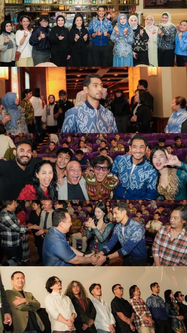 Nonton bareng sayap-sayap patah 2 olivia bareng teman-teman kepolisian
Terimakasih KAPOLRI DAN WAKAPOLRI beserta ibu dan jajarannya yang sudah menyempatkan hadir dan menonton karya kami❤️🔥