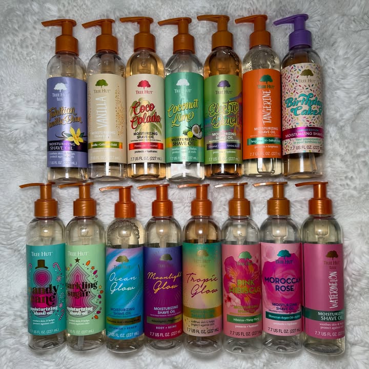 Tree Hut shave oils 🪒 >>>>>
#treehut #treehutshave #treehutshaveoil #shaveoil #shavingproducts #newpost #fypage