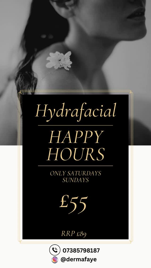 Happy hours! Offer only available from May to September! #aesthetic #aesthetics #skincare #skin #skincaretips #skincareroutine #hairtreatment #acne #acnetreatment #pigmentation #skinrejuvenation #collagen #facial #facialtreatment #microneedling #micropigmentation #microneedlingbeforeandafter #londoncity #EMSculpt #stubbornfat #fatloss #bodyconturing