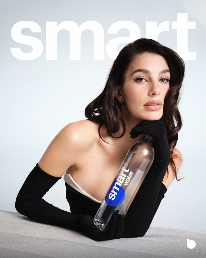 face card? undeniable. hydration? unmatched. introducing @camilamorrone for smartwater.