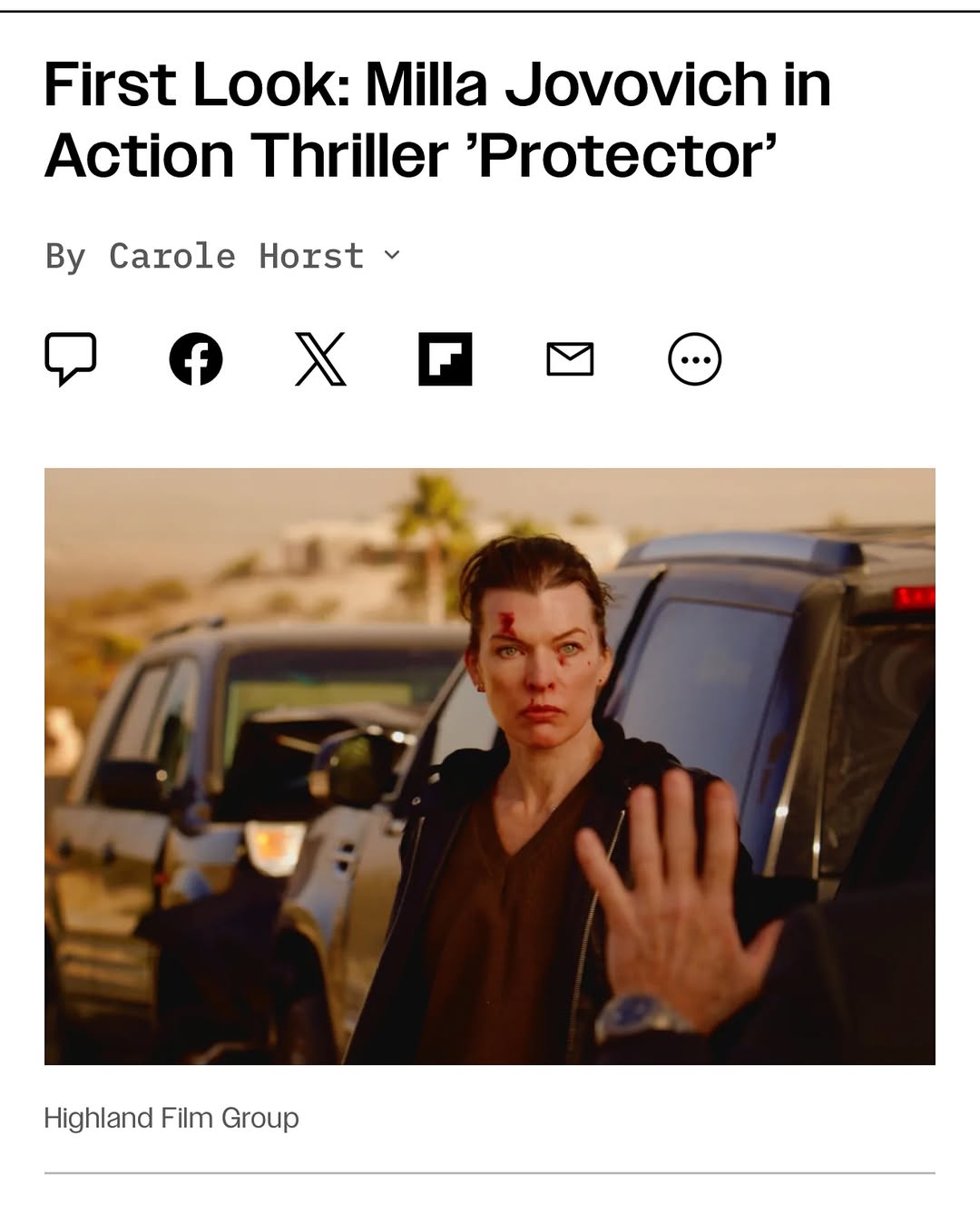 Yea he better back up. First shot from my new film “Protector”. It’s gonna be a sick ride with @isabelmyers_s playing my daughter and @matthewmodine as the Colonel.💀