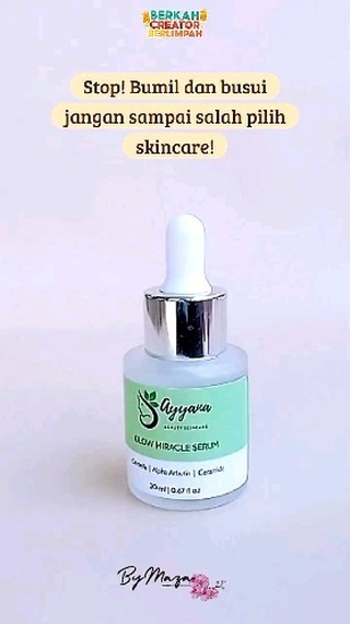 Si Hijau mungil yang buat wajahmu jadi glowing
#serum #serumwajah