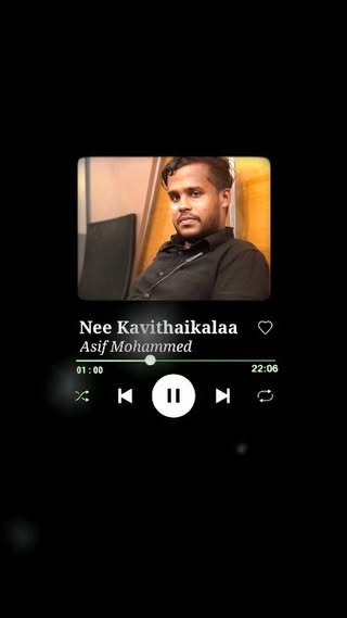 Nee Kavithaikalaa | Asif mohammed | Proud by sebin xaviar | Musical cover
Use headset for better experiance...