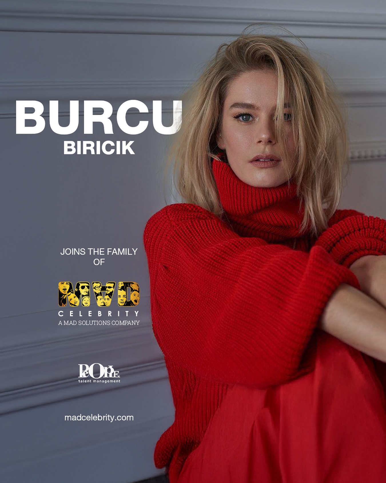 We’re proud to announce that the talented and dynamic Burcu Biricik has officially joined #MADCelebrity, where #MAD_Solutions will be exclusively representing her commercially in the Middle East in partnership with @people.talent.management, her main Turkey-based agency.
Burcu Biricik is a standout name in Turkish drama, known for her compelling performances and remarkable emotional range. She began her career on stage before earning critical and audience acclaim with her award-winning role in LIFE SONG.
Since then, she has captivated viewers in hit series such as MATTER OF RESPECT, KUZGUN, CHRYSALIS, and the historical feature OPERATION CICERO. Her haunting performance in Netflix’s FATMA introduced her to a global audience and further cemented her reputation as a powerhouse on screen.
Whether in complex thrillers or character-driven dramas, Burcu continues to leave a lasting impression with every role, making her one of the most exciting talents shaping modern Turkish storytelling.
In case of any communications related to her commercial aspects in the Middle East, please contact: burcu.biricik@mad-solutions.com
See more at: https://deadline.com/2025/05/mad-solutions-turkey-people-talent-tuba-buyukustun-1236399941/
