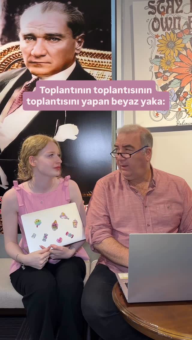Toplantı bağımlıları 🫠🫠🫠
Markalar görünüyor reklam*