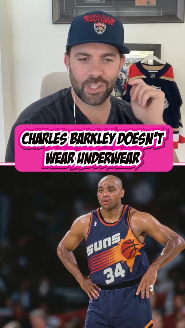 @charleswbarkley has been going commando for over 30 years 😂