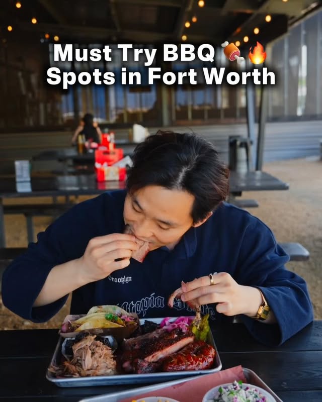 Here are some must-try BBQ spots in Fort Worth, Texas 🍖🔥—figured I’d share since it is National BBQ Month after all. I took a little food trip recently and went all in (zero regrets). If you’re heading to Dallas or in the area, make some time to try these spots. I’m still thinking about all the briskets, burnt ends, and banana pudding like it owes me money 🥹.
1. The brisket and Texas Wagyu beef belly burnt ends were so flavorful. Also had the barbacoa taco, which was delicious and a nice switch-up from the usual BBQ offerings. @brixbarbecue
2. I didn’t get to try it (they were sold out by the time I arrived), but so many people have recommended it to me. If you’re into something more unique, this one should be on your list. @sabarbbq
3. This place lives up to the hype. Everything was delicious—from the brisket to the sausage to the banana pudding. The meal was super well-balanced and satisfying. Brisket was hands down one of my favorites of all time. @goldeesbbq
4.Mac & cheese, borracho beans, brisket, pork spare ribs, and especially the pork belly burnt ends… all of it was on point. The sides here really stood out. @panthercitybbq
5.Such a wholesome spot. The brisket, loaded elote and mac & cheese were satisfying, but the real surprise was the avocado burger—unexpected but so good. And their banana pudding? Might be the best I’ve had. @smokebonebbq