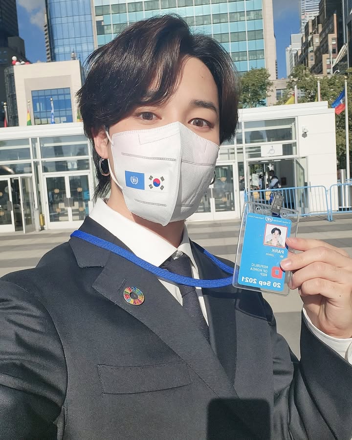 Representing with pride 🇰🇷🌍
#bts #jimin #parkjimin #globalgoals