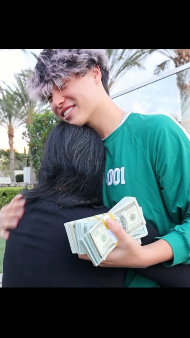 I surprised my mom with $100,000