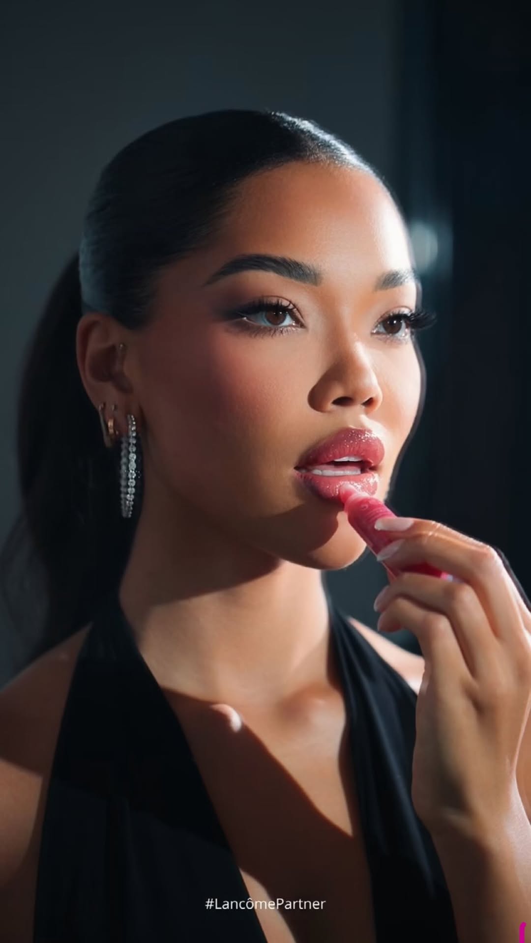 #LancômePartner Kisses are better with Juicy! Getting ready for a night out with my go-to throwback gloss — the iconic @lancomeofficial Juicy Tubes. Hydrating, shiny, nostalgic — this is your sign to bring back the Y2K gloss moment. #JuicyTubes #LancomeMakeup #JuicyKiss 💋