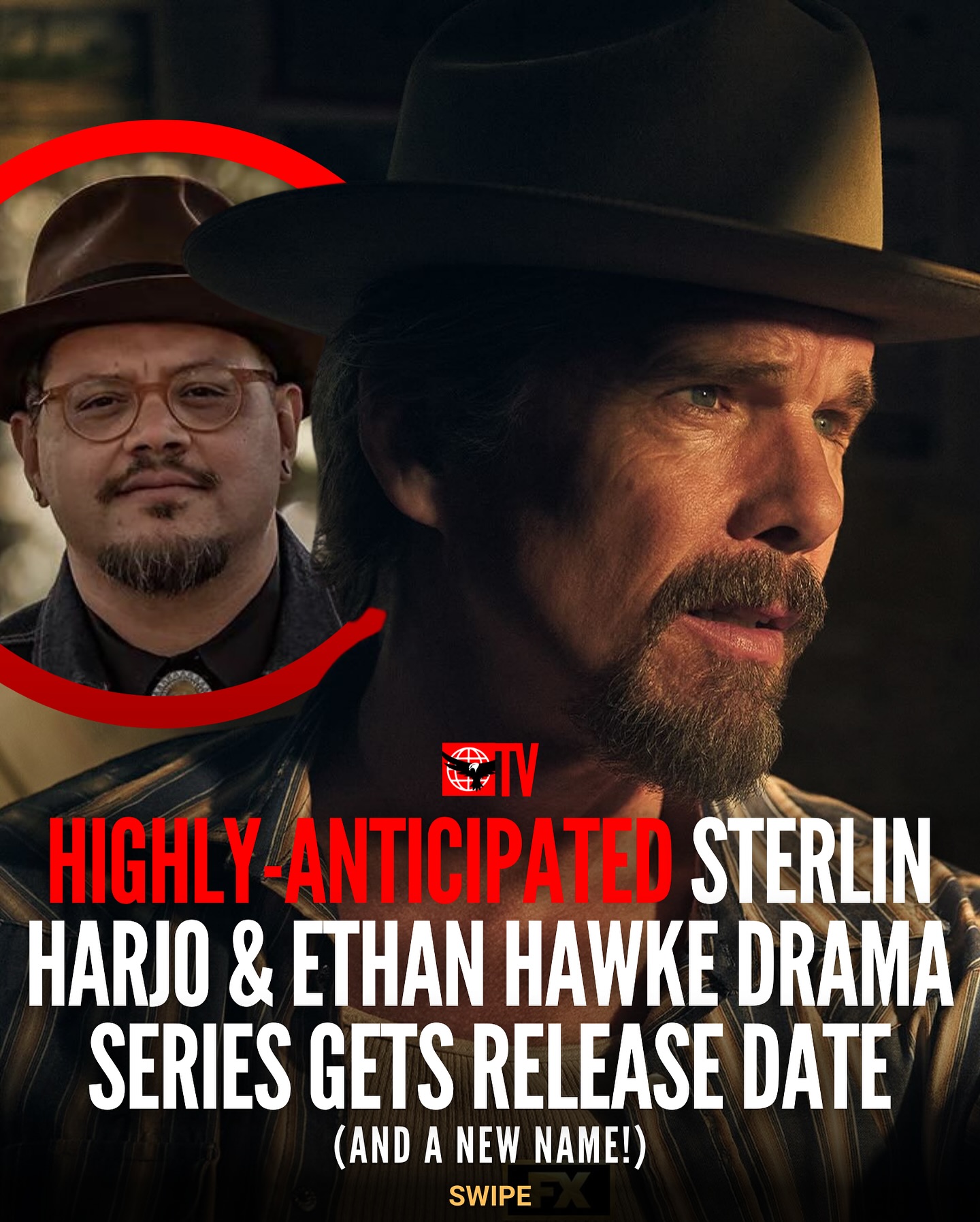 We’re so ready for this. 💥🎬
#ICYMI: The highly anticipated drama series The Lowdown officially has a release date!
The new @FXNetworks series — led by Emmy-nominated Seminole & Muscogee filmmaker Sterlin Harjo (@sterlinharjo), best known for Reservation Dogs — is set to debut on September 23, 2025.
Set in Tulsa, Oklahoma and centered around Ethan Hawke, The Lowdown brings together a powerhouse mix of Indigenous and non-Indigenous talent. The series was previously titled The Sensitive Kind.
Are you excited for Sterlin’s new series?! 💭⤵️
(via @fxnetworks, @sterlinharjo)
#TheLowdown #FXNetworks
#SterlinHarjo #EthanHawke