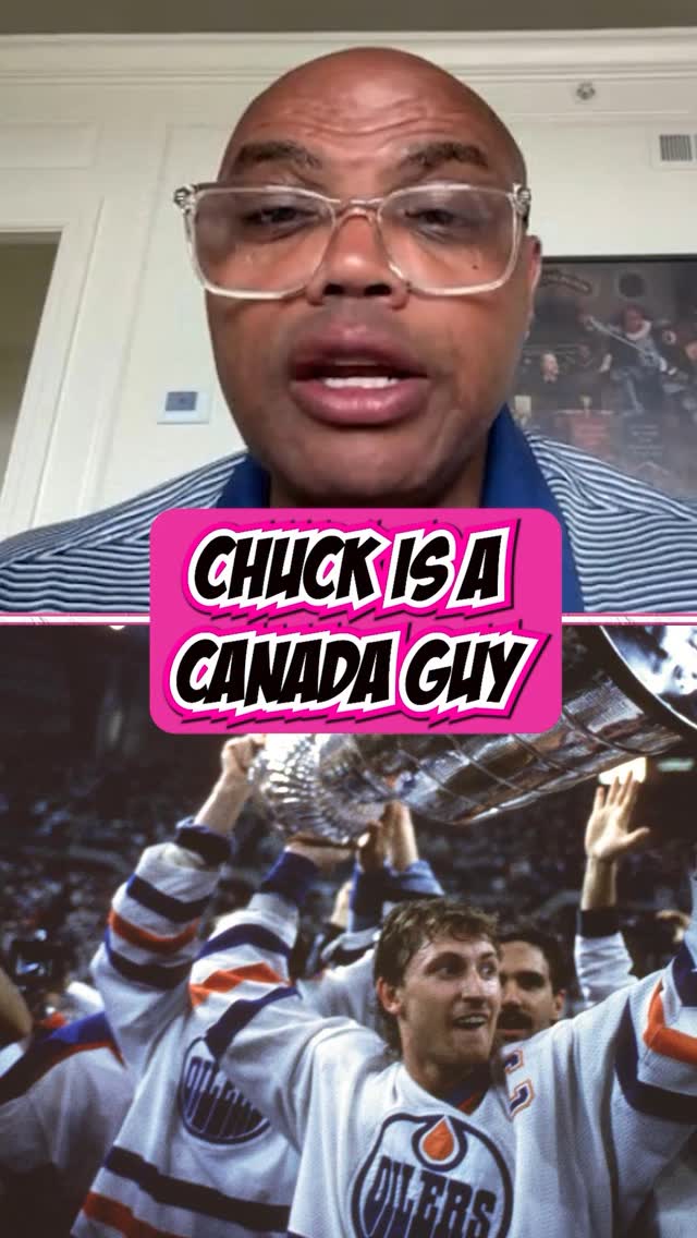 @charleswbarkley is calling for the Cup to finally make its way back to Canada 🇨🇦