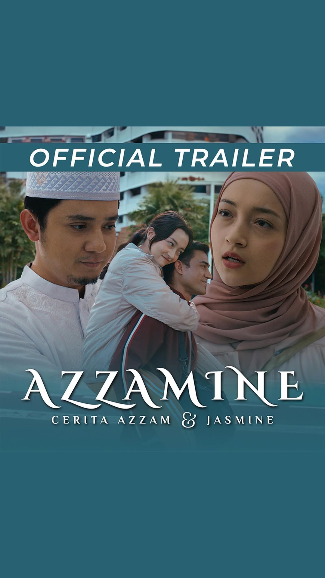 Kehidupan yang Jasmine jalani berubah setelah Azzam datang dalam hidupnya. Apa yang terjadi?
Official trailer film AZZAMINE! 🩵
AZZAMINE, Cerita Azzam & Jasmine disutradarai @bennisetiawan, tayang 22 Agustus di bioskop.
#Azzamine
#FilmAzzamine
#MDEntertainment
#MDPictures