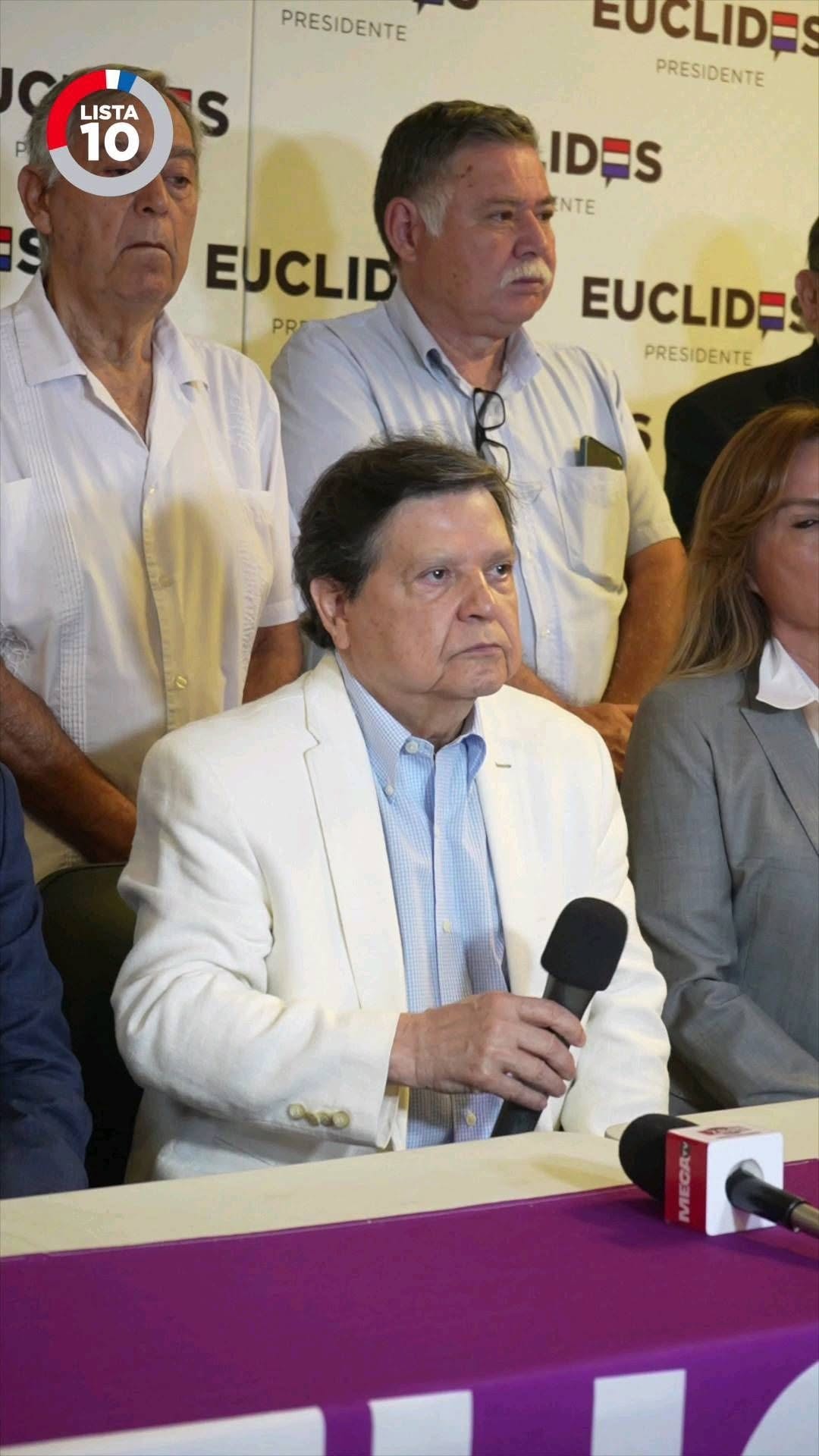 Apelamos a una jornada de fiesta cívica y democrática. 🇵🇾
#EuclidesPresidente #VotaLista10 #PyVota #LaNuevaRepública