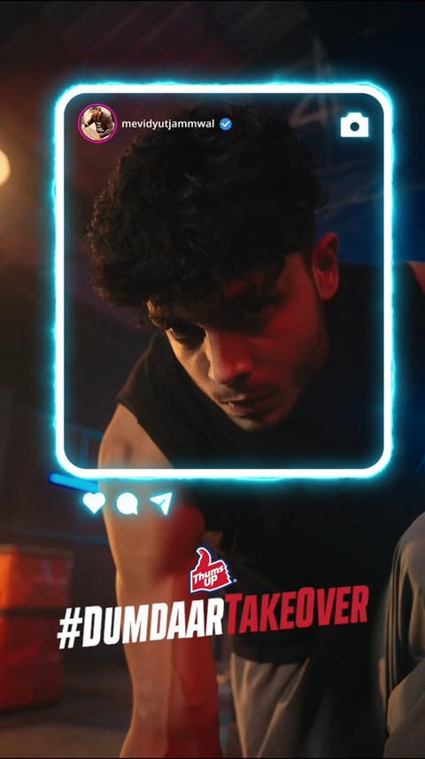 Action-packed stunts are here. I @kr1shnace am here, taking over @mevidyutjammwal in this powerful #DumdaarTakeover fueled by @thumsupofficial
#DumHaiTohDikha #Collab