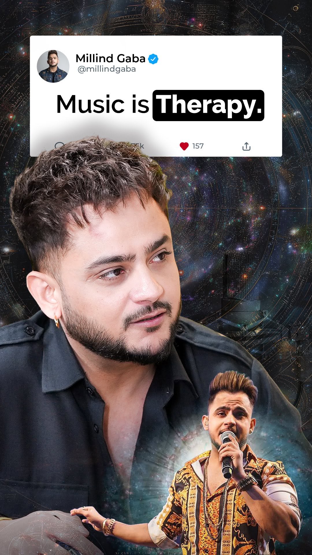 For @millindgaba , music isn’t just a career - it’s therapy, it’s blessings, it’s legacy.
He didn’t just learn music… he inherited it from his parents.
🎙️ Watch the full conversation on YouTube – it’s more than just music.
📲 Link in story & highlights
#astrology #millindgaba #horoscope #parents #music #astroarunpandit #punjabimusic