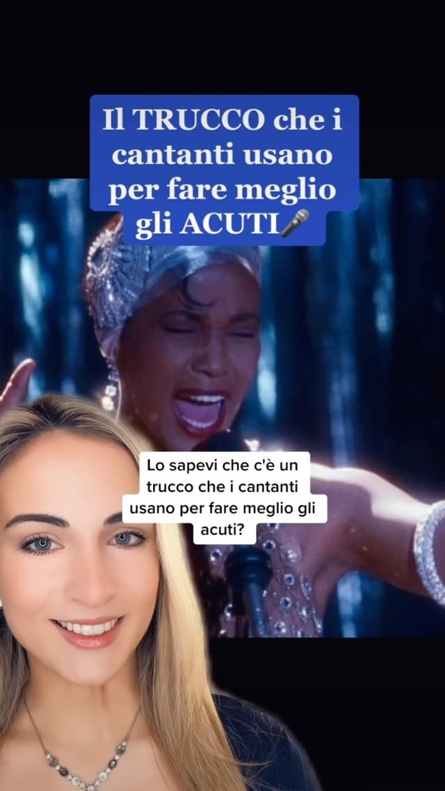 Il TRUCCO che i cantanti usano per fare meglio gli ACUTI 🎤
⠀⠀⠀⠀⠀⠀⠀⠀⠀⠀⠀⠀
Oggi parliamo dell’acuto di @whitneyhouston in I Have Nothing 🎶
⠀⠀⠀⠀⠀⠀⠀⠀⠀⠀⠀⠀
Seguimi per altre curiosità sul canto!
⠀⠀⠀⠀⠀⠀⠀⠀⠀⠀⠀⠀
#whitneyhouston #ihavenothing #cantante #canto #acuto #curiosità