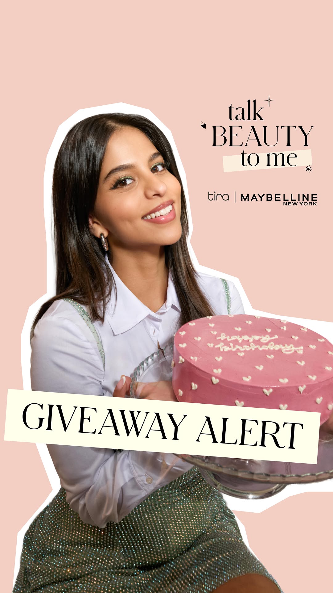 It’s my birthday, but YOU get the gift! 🎉
Episode 1 of Talk Beauty to Me with @tirabeauty and @maybelline_ind is now live on Tira’s YouTube channel! Tap the link in Tira's bio to watch and take part in my big birthday GIVEAWAY 🎀
Here’s how to enter:
🔍 Spot all five birthday emojis hidden throughout the episode
📸 Screenshot them and DM @tirabeauty your finds
🎁 5 lucky winners stand a chance to win!
Rules to follow:
- Tag 2 friends in the comments and make sure you follow @tirabeauty and @maybelline_ind
- You must be 18+ and a resident of India
- Share this reel on your story and tag us!
#TiraBeauty #TalkBeautyToMe #BigBirthdayEnergy #Maybelline #Beauty #Makeup #Makeup #Skincare #SuhanaKhan