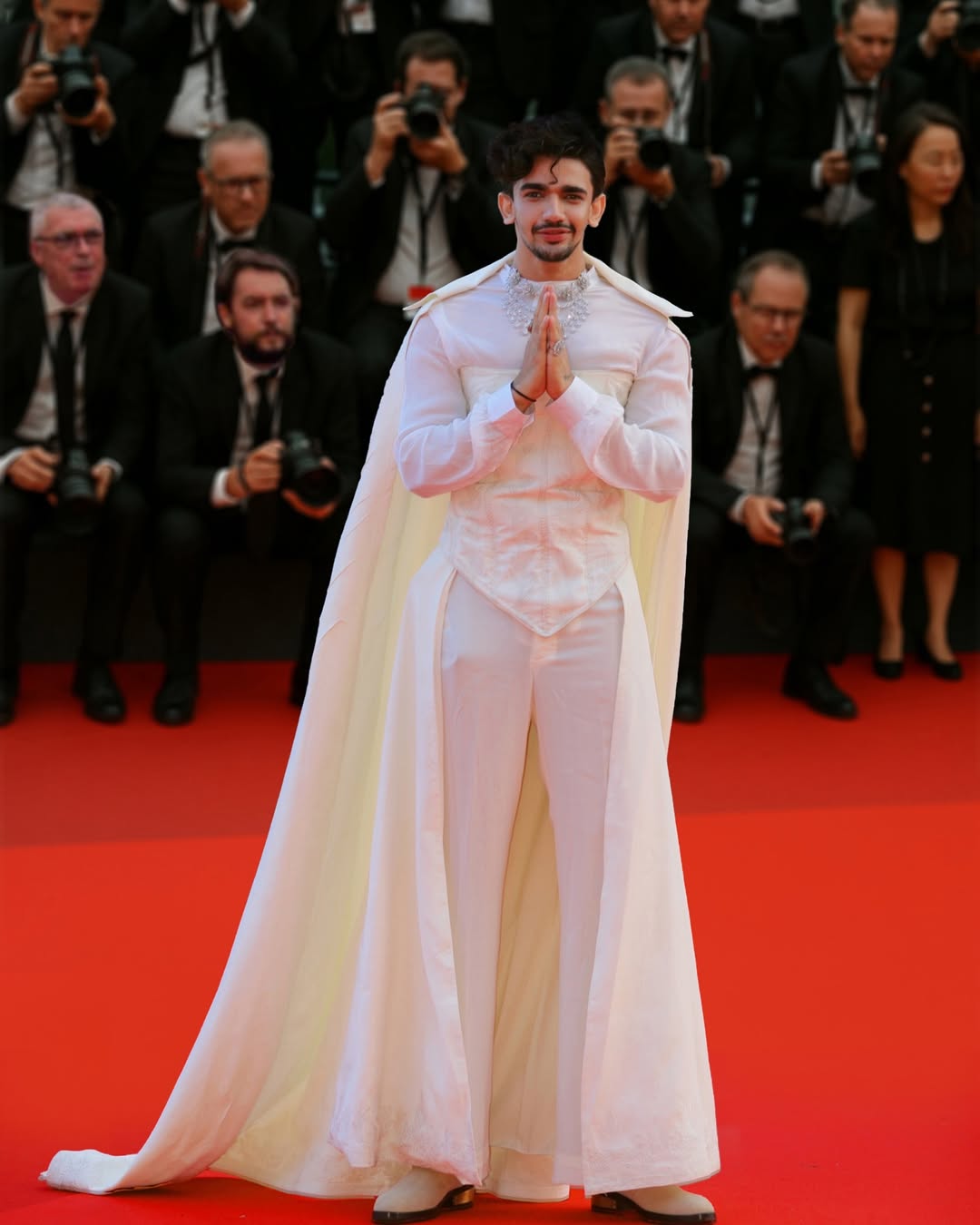 Debuts are so special and here Iโm having 2 debuts !
Debut on Cannes red carpet with my debut international film Far away from home.โฅ๏ธ
Eternally grateful !
Thanks @zeeshanazamali @terzeeofficial for making my vision come to life and @nowmee_chowdary for the effort!Love you guys.
Jewellery @rimayu07
Makeup by : @Enifacademy
Hair by @rafilotoma
#cannesfilmfestival
