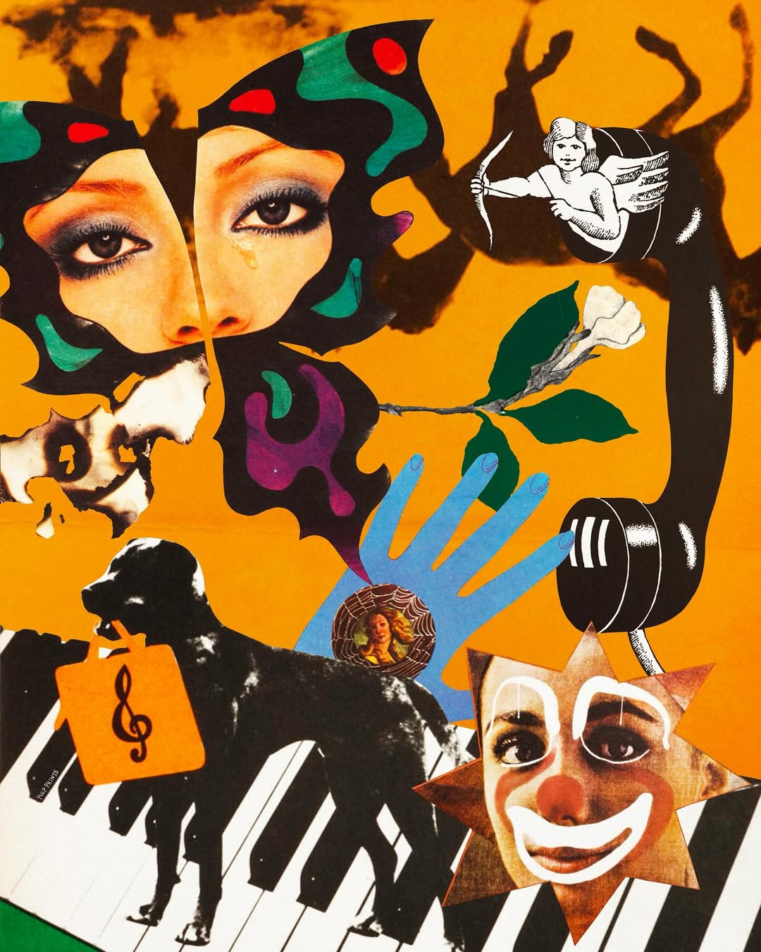 ☎️🥀🎪🎠
•
•
•
•
•
•
•
•
•
#collage #collageart #surrealart #artist #surrealism #coverart #albumart #pulpart #pulp #vintage #clown #retro #art #abstractcollage #lowbrowart #mixedmedia #absurdist_collageclub #movieposter #pulpprints