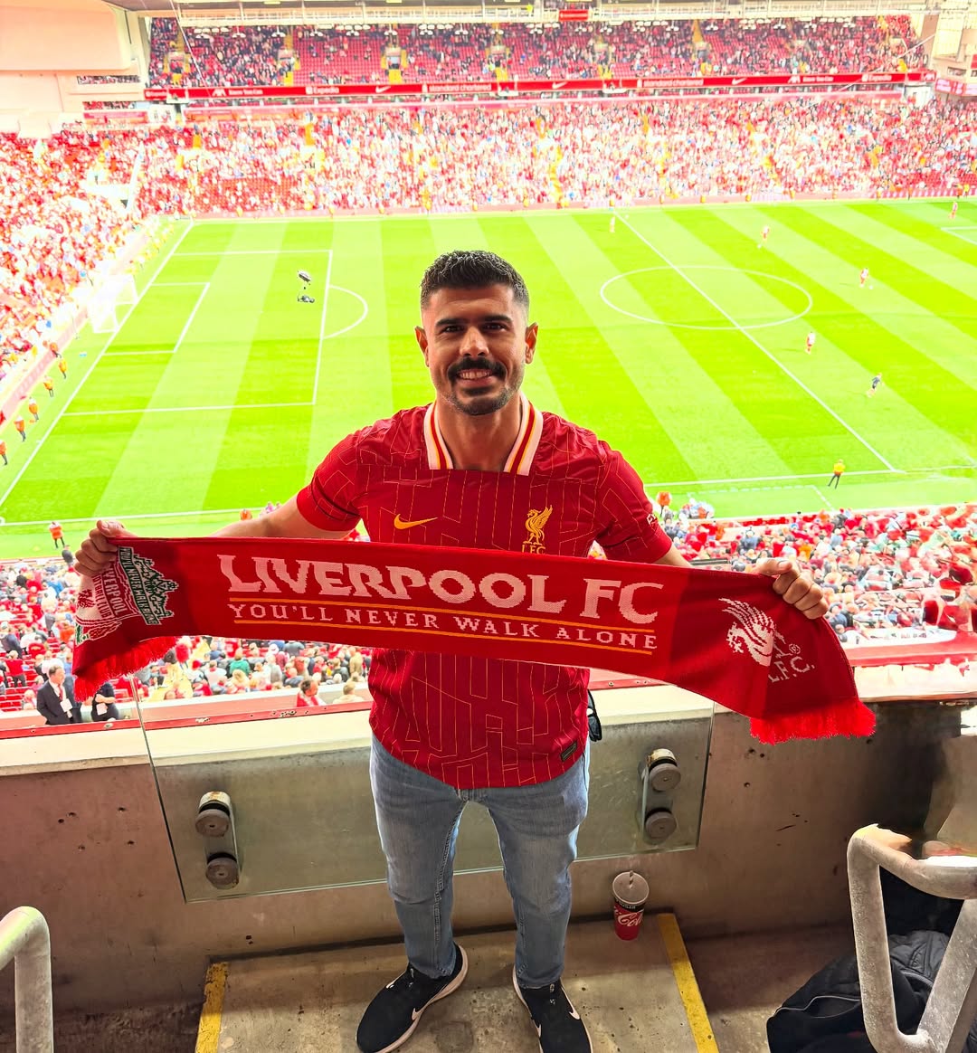 From the Kop to the top – Unforgettable scenes and memories at Anfield. The energy there is massive 🤯🔥 Witnessed history being written. 🔴🏆😎
#YNWA 25-05-2025