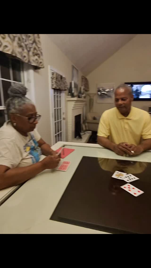 HEY I JUST CAME HERE TO PLAY SPADES THATS IT 😂😂😂😂😂😂😂😂 gotta mind your business with people who been together for 40+ YEARS 🩷🩷🩷 #spades #parents #emotions #iykyk #blackhousehold #mindyours