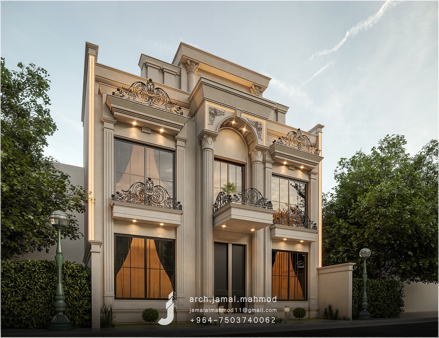 CGI - HOUSE EXTERIOR DESIGN
تصميم واجهة منزل في اربيل، كوردستان العراق
Sêwirana (Dîzayna 3D) rûyê xaniyek
Design & Visualization by @arch.jamal.mahmod
Software used: 3DSMAX, CORONA RENDER
.
.
.
#oman #muscat #kurdistan #hewler #qatar #Duha #UAE #syria #iraq #explore #Exterior #Villa #design #Art #3dsmax #fyb #architecturedesign #architecture #landscape #archdaily #designer #arquitetura #house #italy #architecturedesign #streetphotography #3dsmax #coronarender #design #architect