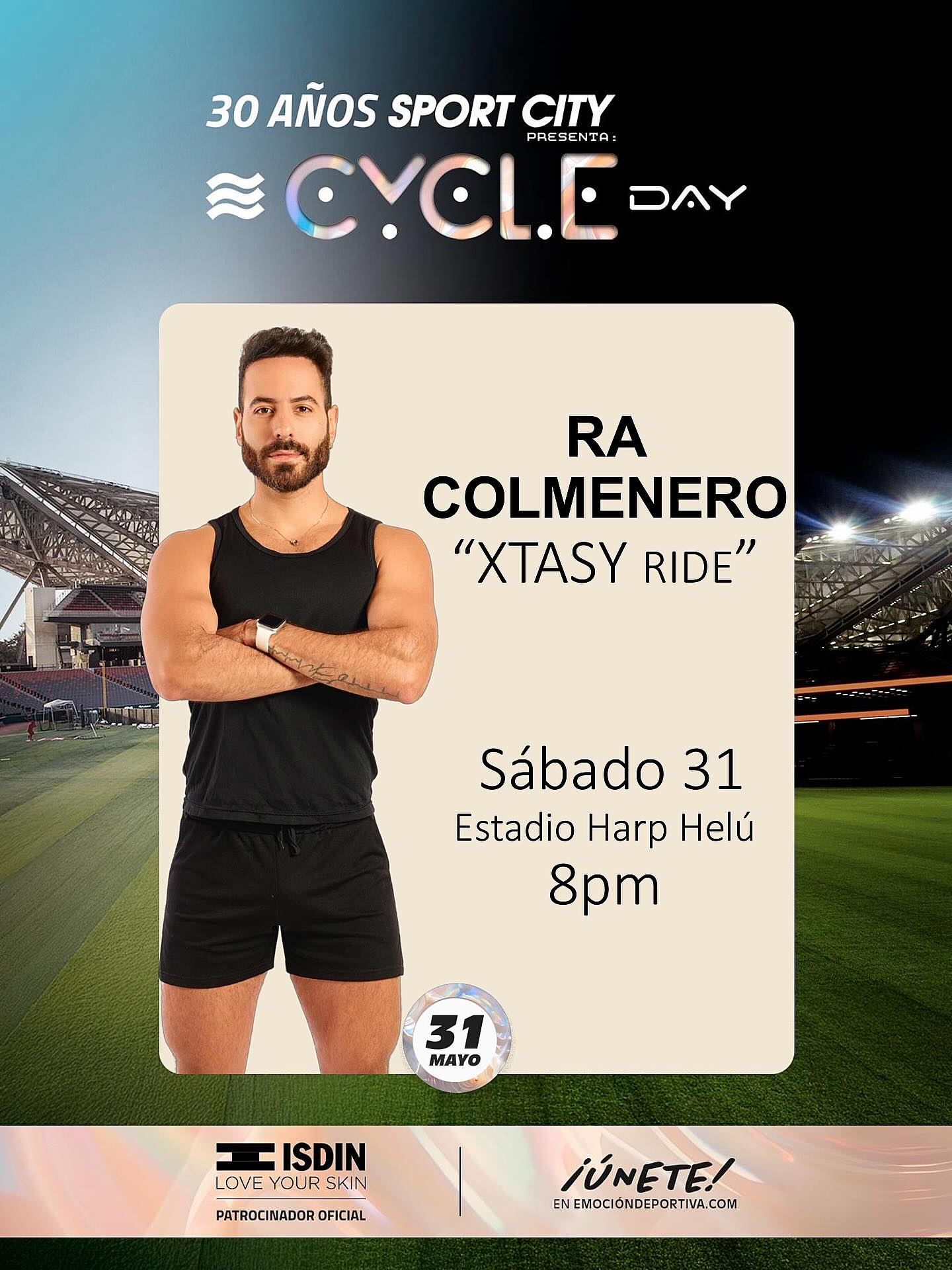 Mis Hermosas Creaturas!
Nos vemos mañana en el 30 Aniversario de @sportcity_mx en este increíble #cycleday donde estaré dando la última clase en el @harpestadio ⚾️🏟️
Les dejo el link en mi perfil y stories para q puedan comprar su boleto los que faltan.
Nos vemos mañana para sacarle fuego 🔥 a la bici!