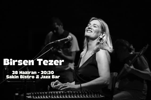 28 Haziran Cumartesi günü saat 22:30’da Sakin Bistro & Jazz Bar’da.
Rezervasyon ve bilgi için: 05317623510
Kapı açılış: 20:30