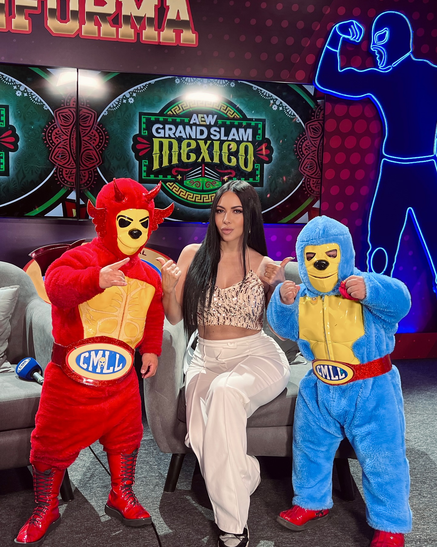 Semana llena de lucha libre espectacular en la Ciudad de México. Muy bien hecho @aew & @cmll 👏🏾🫶🏾
#estoeslucha