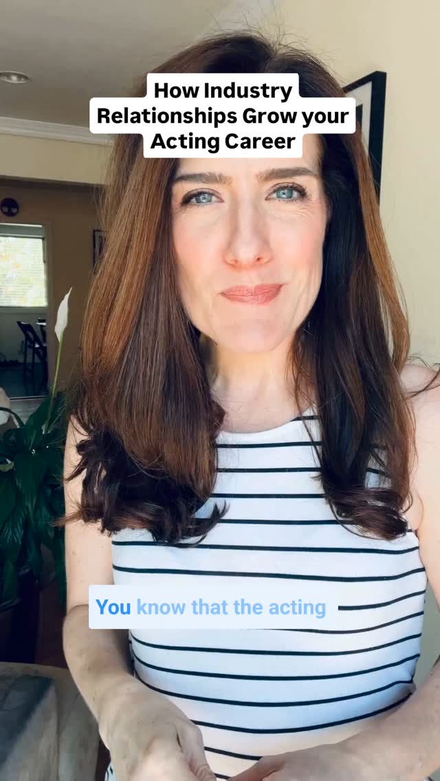 Industry Relationships TIP #1 -
Reframe How You Think About It!
Whether you’re sitting at home using social media and attending online events or venturing back out in the world for one-on-one meetings and events when they happen -
Your job is to create, build, and maintain relationships. 💞
The fact is if you aren’t comfortable with relationship building, how are you going to do it—even when you know how important it is?
🎯 In this 6 part series on Industry Relationships, we are going to focus on 3 key areas:
Creating relationships
Building relationships to deepen the connection
Maintaining relationships to be remembered
📌 Here’s the Big Secret: You can have a strategy around building relationships and still be authentic.
Speaking of authentic
- You get to be you! Don’t be what you think people want you to be. 😄
As you create, build and maintain industry relationships, allow people to hear your voice, and let your POV shine through in all you do. That’s what makes you, YOU. 💡
Don’t be a cookie-cutter actor reaching out to the industry. Imagine if you did that in life with friends or lovers.
🔥 PRO TIP - You are more than your reel, your headshots, your self-tapes, and your credits. Be authentically YOU. . . . #foractors #actorhustle #endthehustle #actingadvive #actingcareer #reelsforactors #newreel #buildrelationships