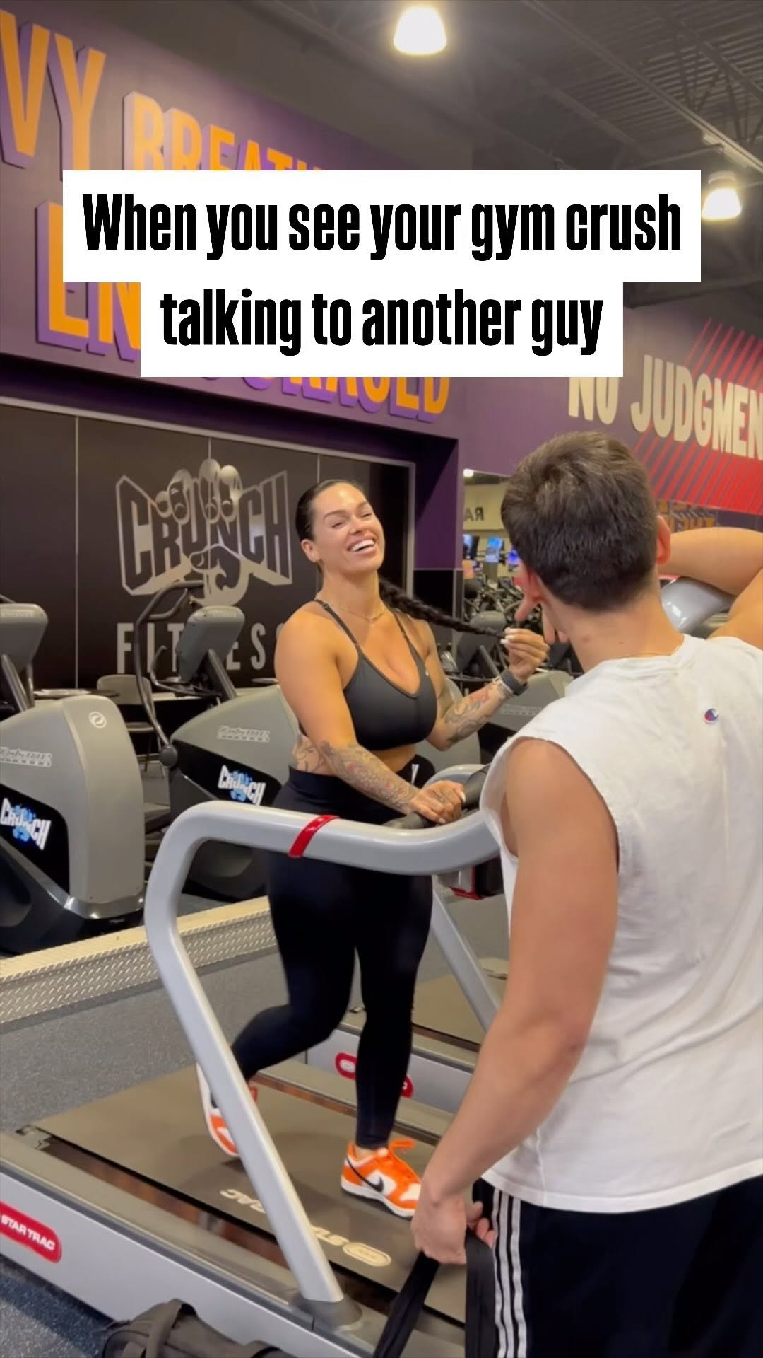 That’s that hurt! 🤣😩
#gymcrush #comedyreel #funnyreelsvideo #mycrush #gymcomedy