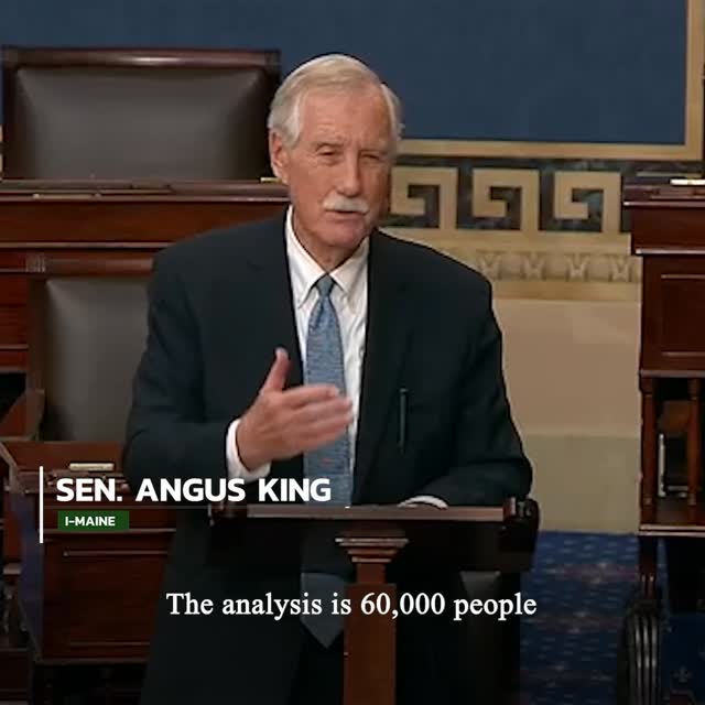 The Senate is still in the middle of this marathon vote that is being called a tax bill but also is a healthcare bill — because millions of Americans will lose access to affordable health care. Listen to my friend Senator Angus King share his story of having a simple checkup that led to life-saving surgery.
His words are simple but true: people die when they don’t have health insurance.
If you’re able, please call your Senator today and urge them to vote against this harmful bill.
