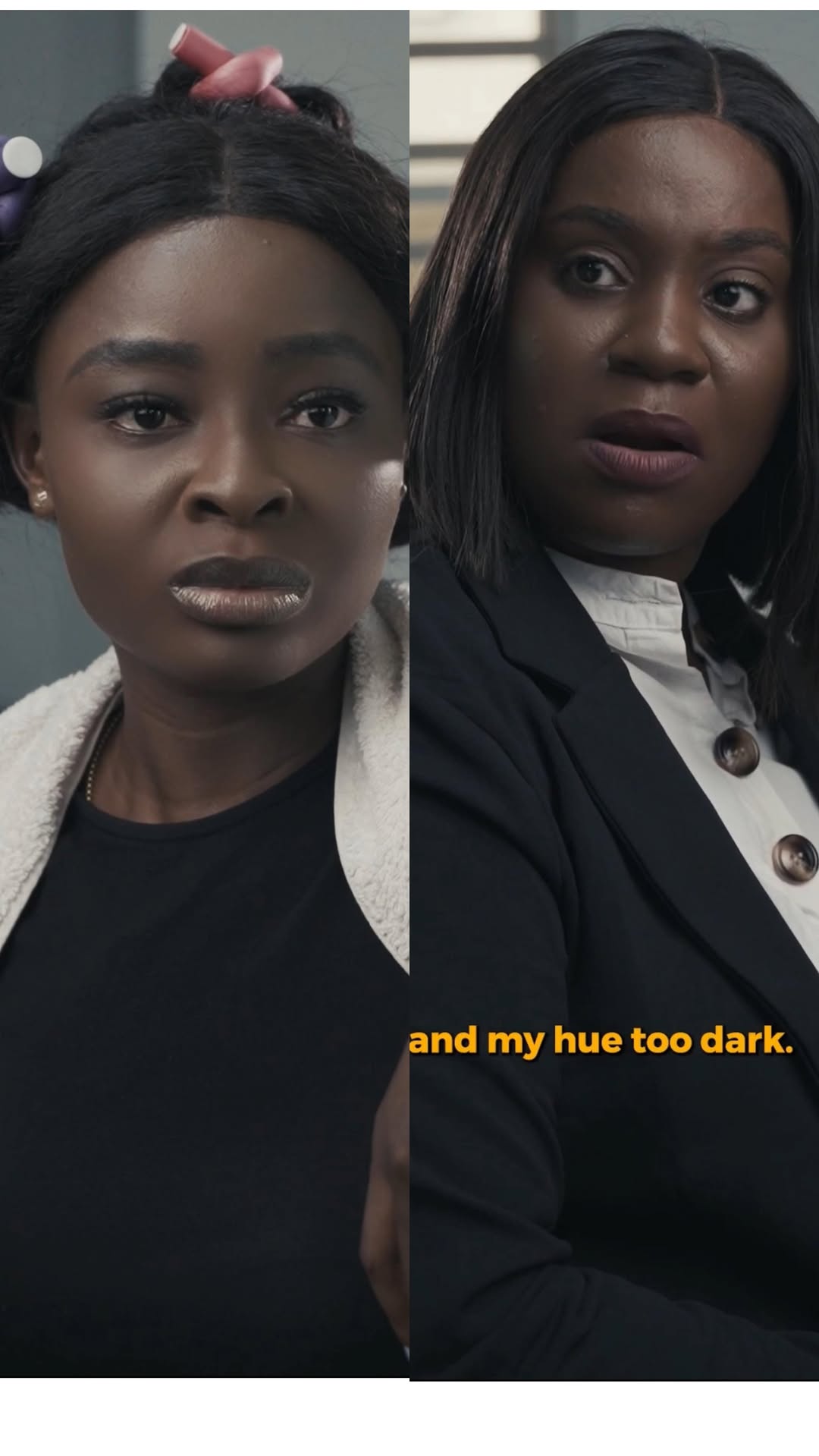 When two titans decide to embody two bigger titans, you know it’s definitely a powerful blast. @violadavis and @kerrywashington breathed so much life into this scene, so we decided to give it a little spin.🔥❤️❤️
@ettajomaria @heynonso
🎥 @jidepounds.i
#NonsoAfolabi #EttaJoMaria #scandal #htgawm #nollywoodactors #blackwomen #explore