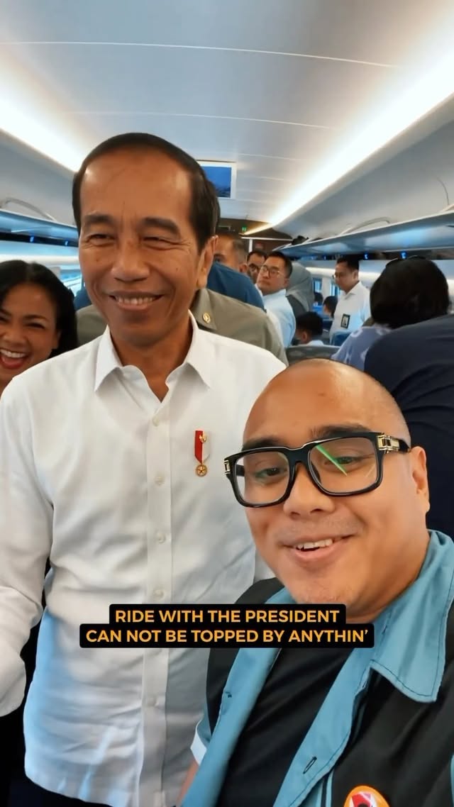 #repost @saykoji Kereta Cepat
@jokowi @erickthohir @wishnutama @keretacepat_id