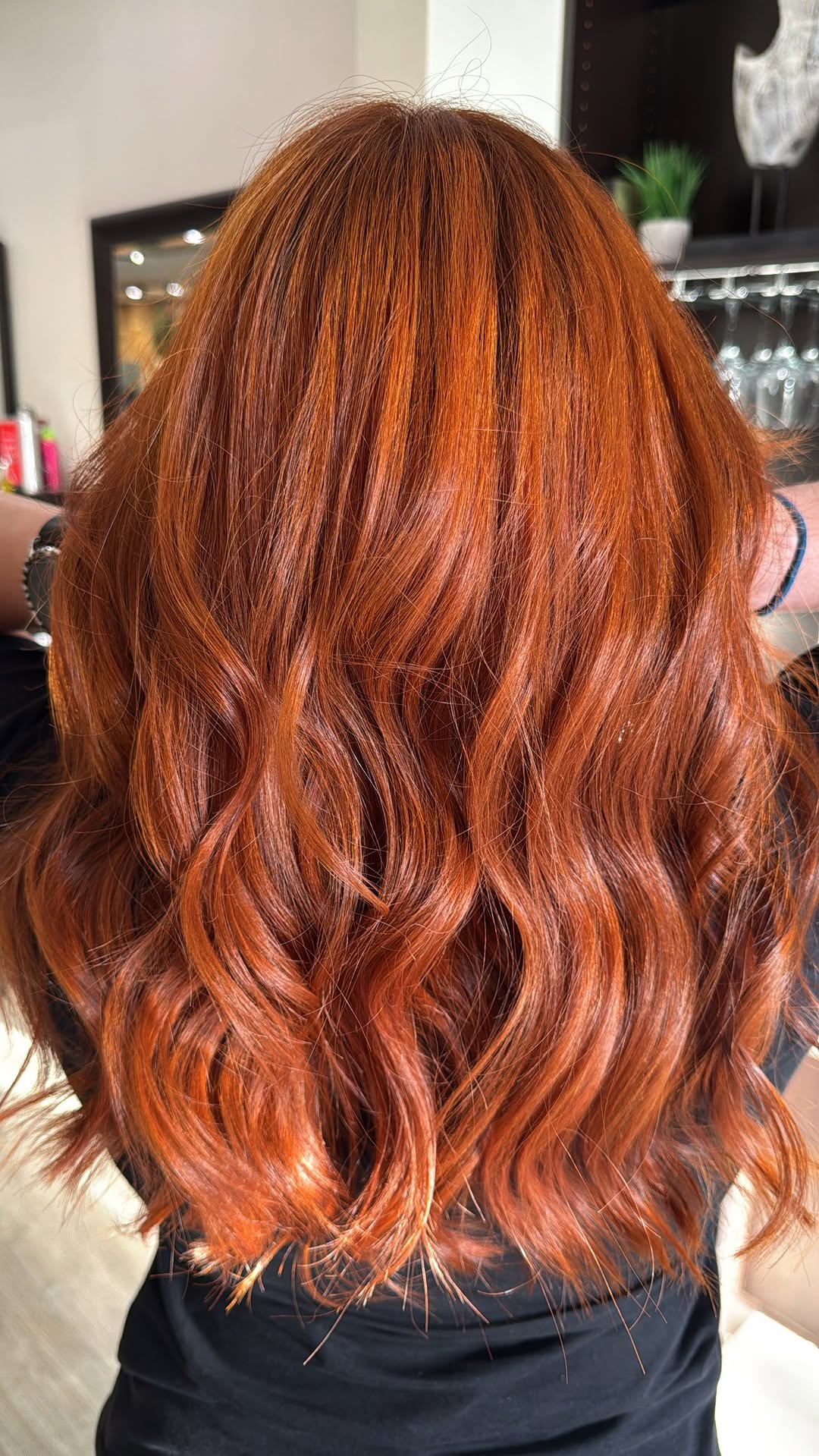 #ranchocucamongahairstylist #colorcorrection #copperhair #coppercoloredlove.