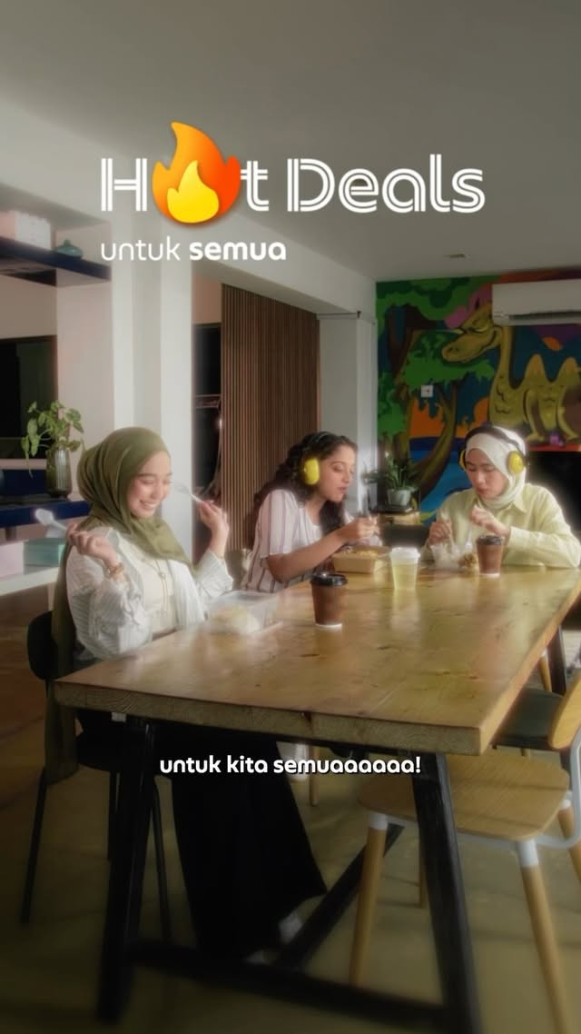 Tanya sikit je, terus nyanyi. Tapi kalau bab makan, satu je jawapan: deal!
@grabfoodmy #GrabFoodHotDeals
#GrabFoodMY #HotDeals
