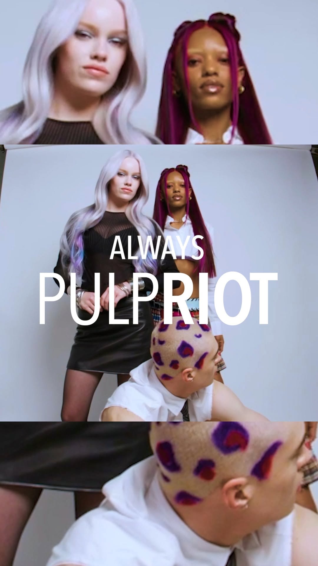 Pulp Riot just got better than ever 🖤Our iconic semi-permanent shades just leveled up with our NEW anti-overworking formula. Enjoy bold & vibrant color that lasts 25% longer*, shines 86% brighter**, and has 3x less breakage***. Always Bold. Always Vibrant. Always Pulp Riot.
Now available at your local @saloncentric
*vs. Previous formula
**vs. unwashed hair
***vs. non-conditiong shampoo
Major props to the team:
Artists 🎨
@kaylacasee (she/her)
@jocglams (she/her)
@brentondiallo (he/him)
Models ✨
@lizpintoemelo (she/her)
@mattardell (he/him)
@frikinsick (she/her)
Tailor & Styling 🪡👔
@iancogneato (he/him)
@majors (he/him)
@gregemmanuell (he/him)
@stevenlafuente (he/him)
MUA + Nails 💅 💄
@sandynichamakeup (she/her)
@amyslatemua (she/her)
@haileysipesmua (she/her)
@ritaremark (she/her)
@kunixx12 (she/her)
@manicuremarie (she/her)
Photographer 📸
@Anairam @anairam10 (she/her)
Videographers 🎥
@mynameiscolton (he/him)
@_john_deluxe_ (he/him)