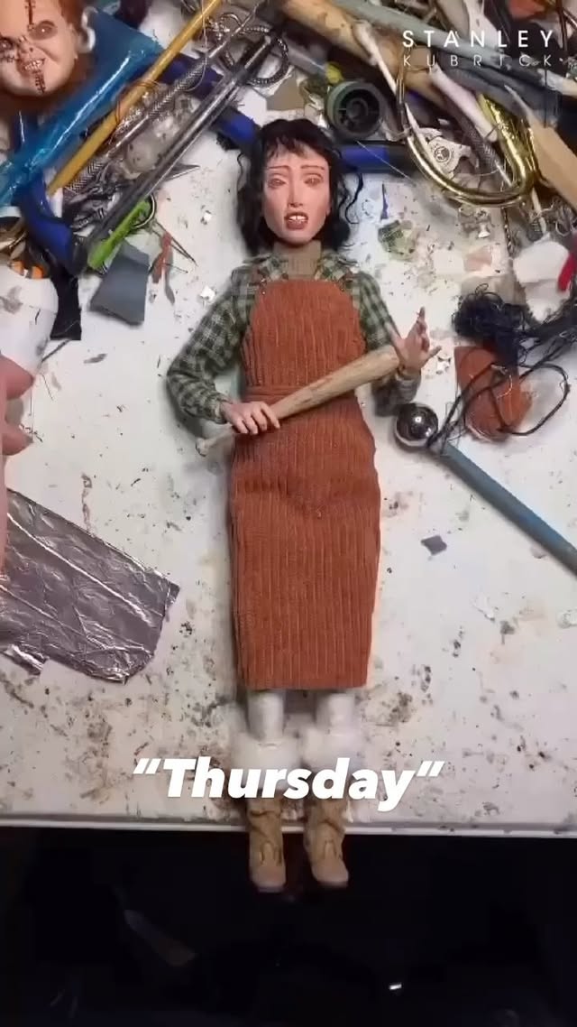 Happy Thursday everyone! Let’s make it the best Thursday ever! #thursday #everyday #art #crocker #kubrick #cinema #radiorental #darkair (gracias @handsomedevilspuppets )