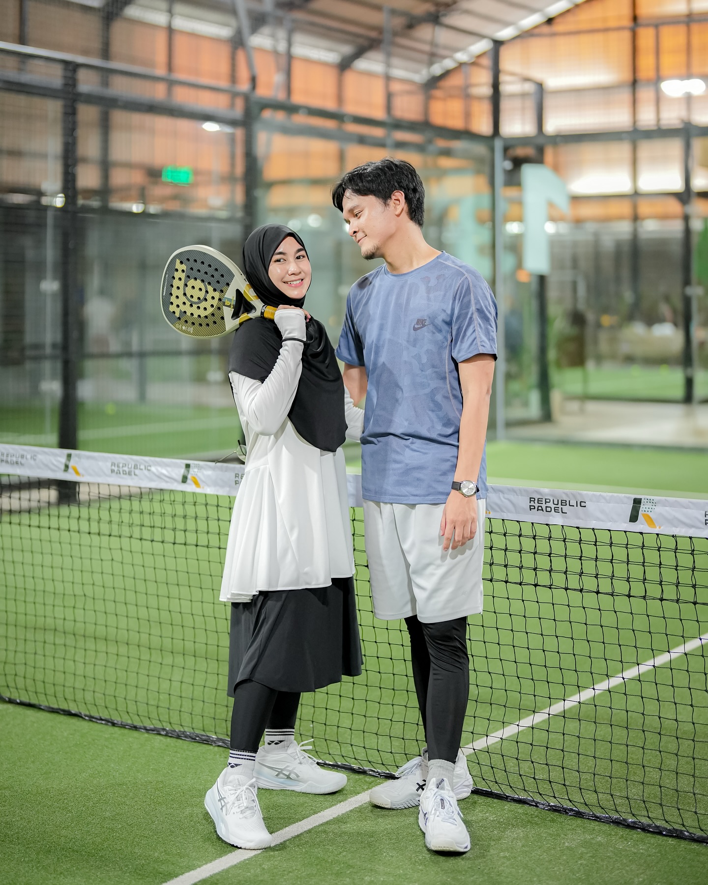 Padel yukk!! 🎾
Slide ending, tetep yaa gabisa lepas dari bayiii, maunya nempel sm umminya udh kaya perangko deehh 🤣🤭 semangat mamak2 ngurus anak 💪🏻💦
*Yang nanyain baju olah raga aku masukin highlight spill yaahhh