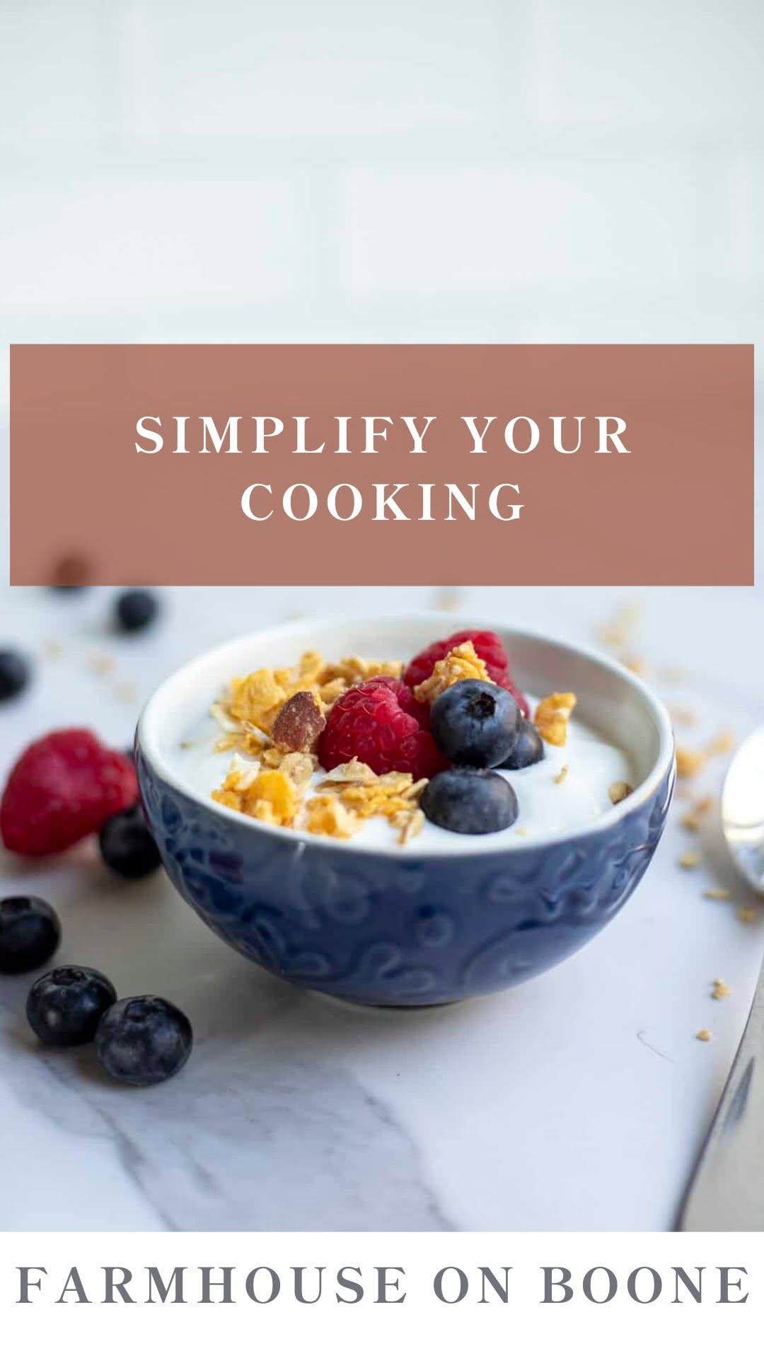 If you’re overwhelmed…
Simplify, simplify, simplify!
The only way I cook from scratch is to keep meals simple. It’s fun every now and then to put some extra time into making a meal special, but to keep things running day to day, I have to keep it simple.
Meat, veggie, and carb! That’s it ❤️
#farmhouseonboone #mealtips