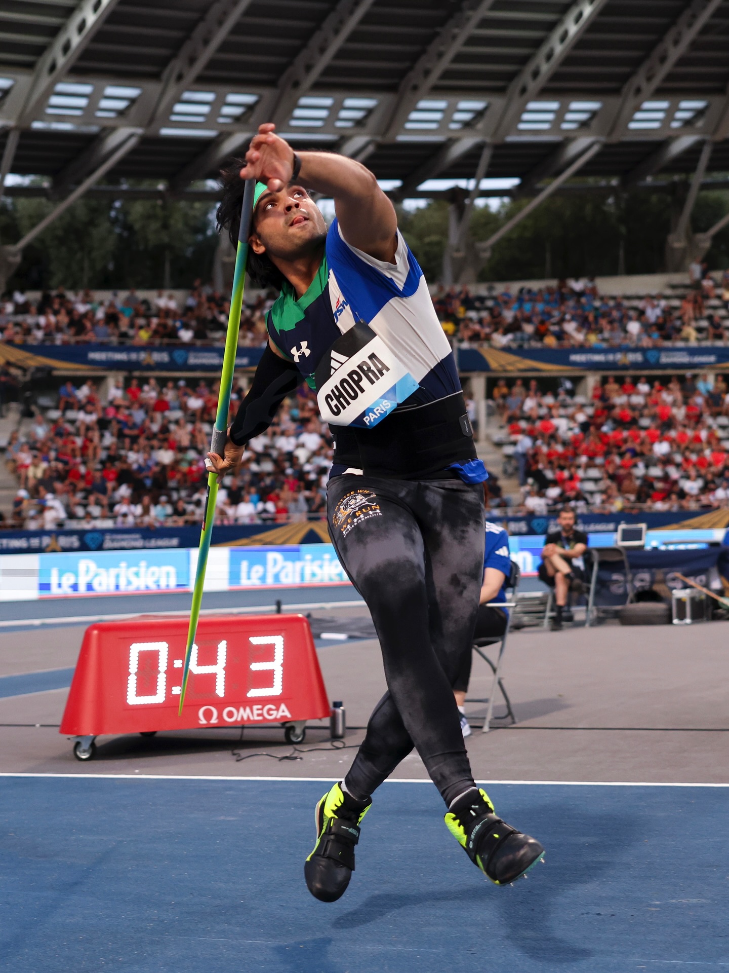 A big throw to take the win 💥
Neeraj Chopra opens with 88.16m to claim victory in Paris 🇫🇷
📸 @xmgorczynska for Diamond League AG
#ParisDL 🇫🇷 #DiamondLeague 💎